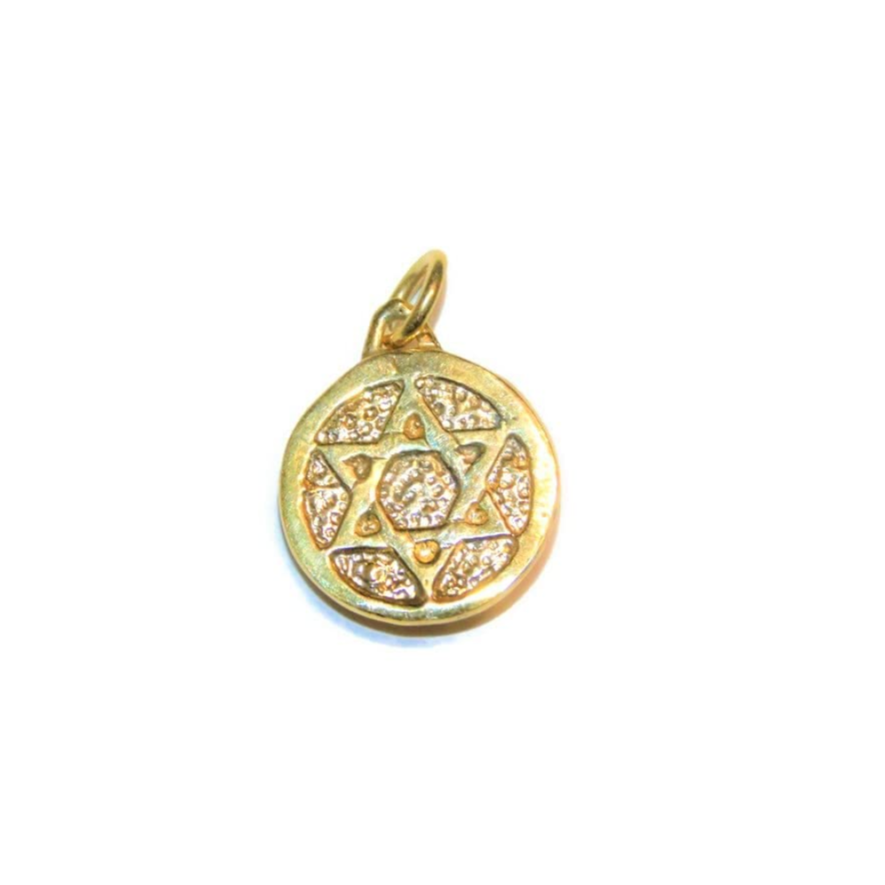 Moses Medallion Pendant with Ten Commandments