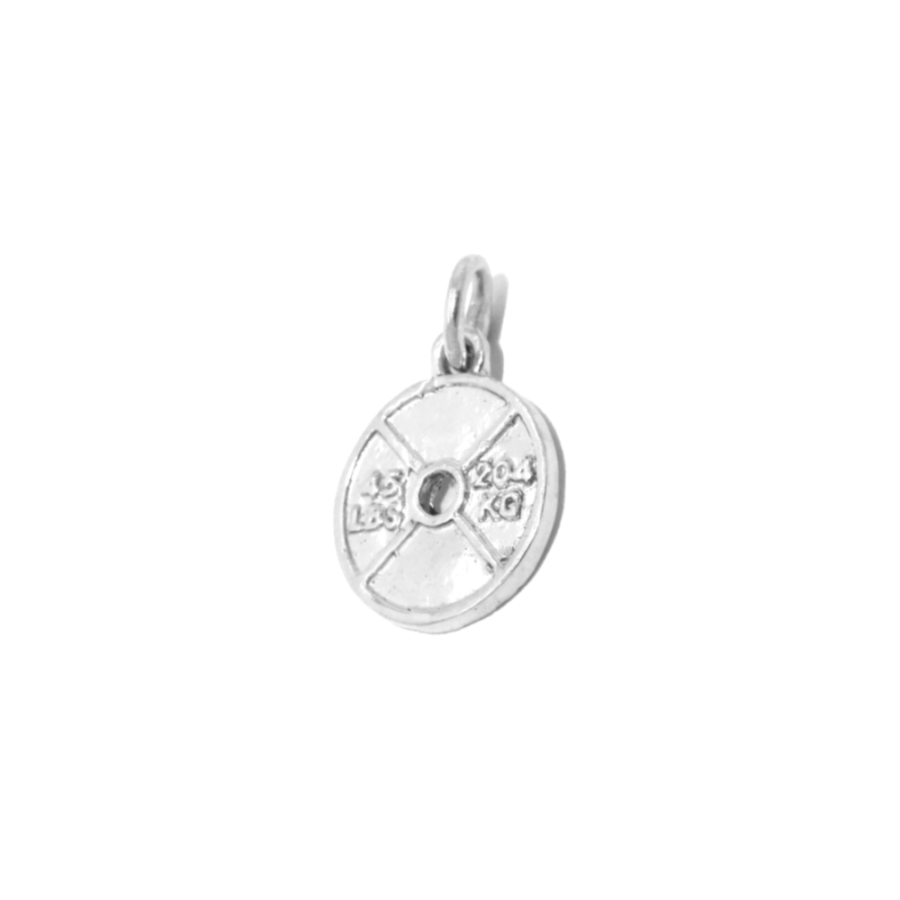 45lbs Weight Plate Charm Pendant