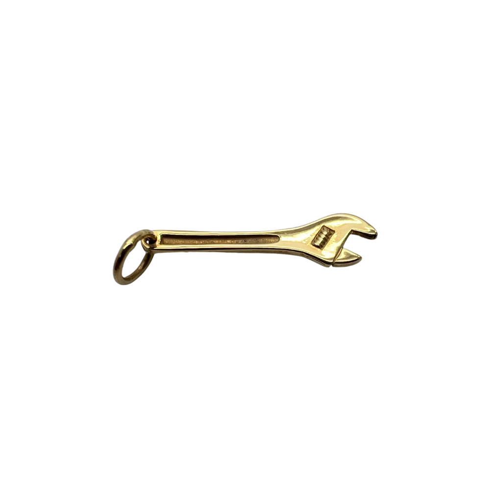 Adjustable Wrench Charm Pendant