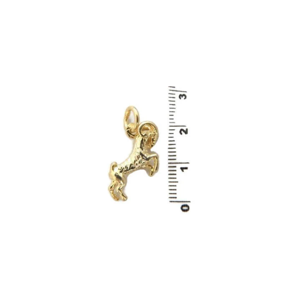 Aries Ram Zodiac Charm Pendant