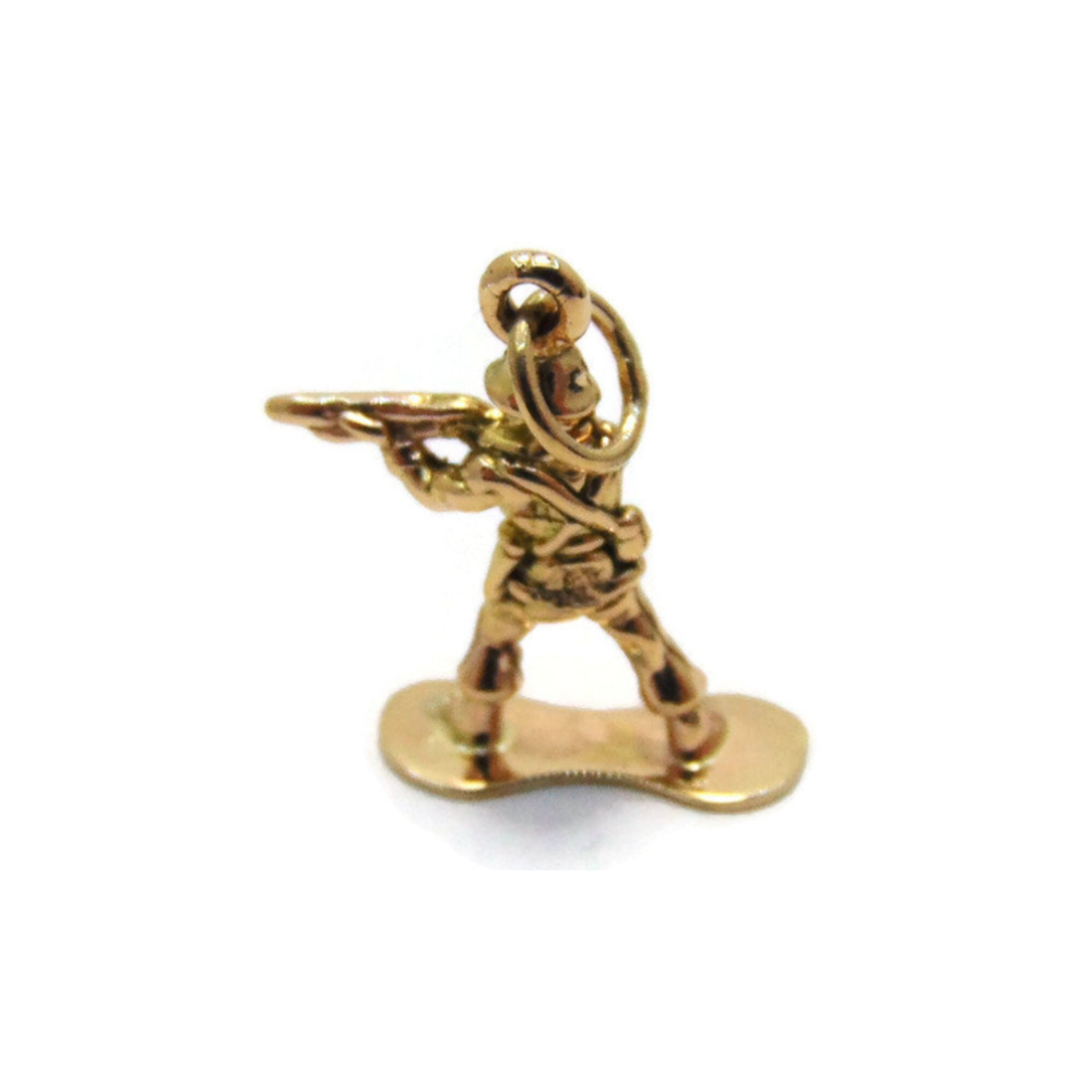 Army Solider Charm Pendant