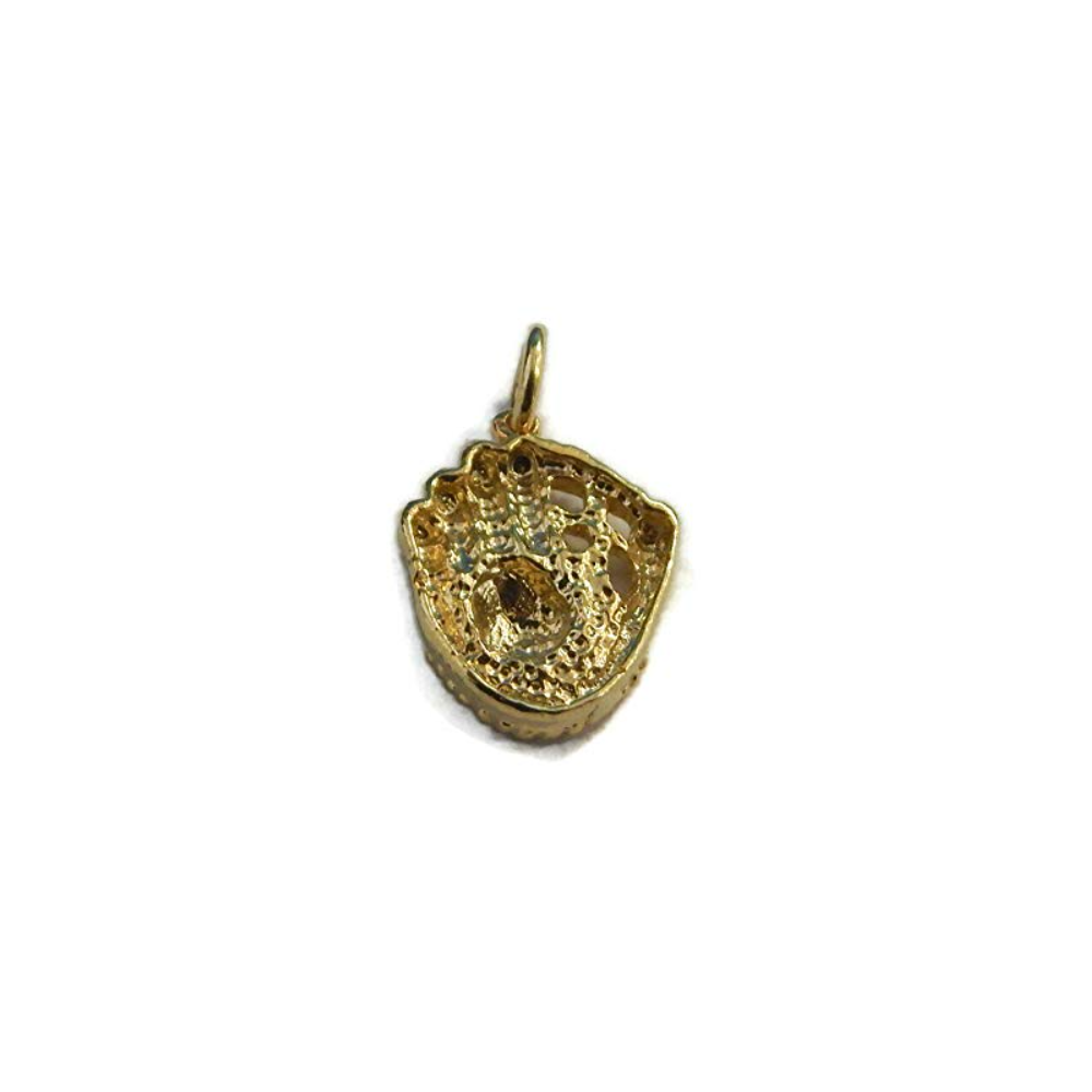 Baseball Catcher Glove Charm Pendant