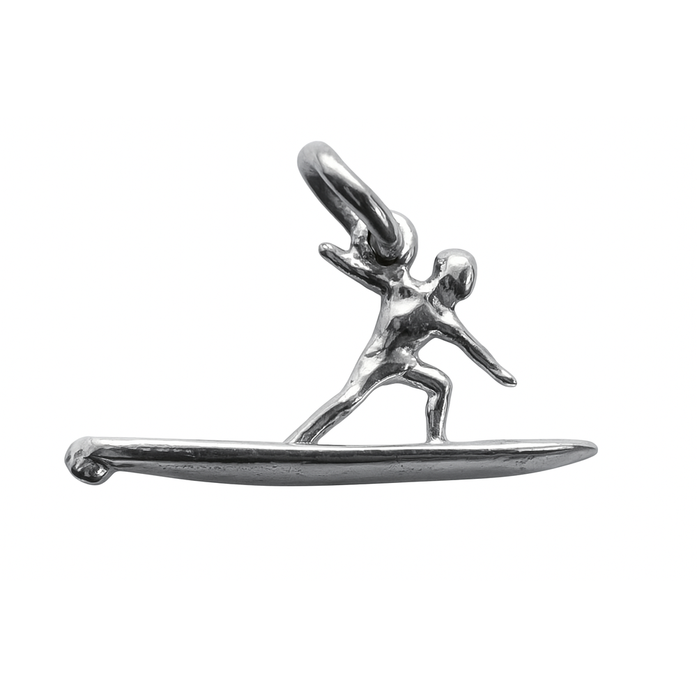 Surfer Charm Pendant