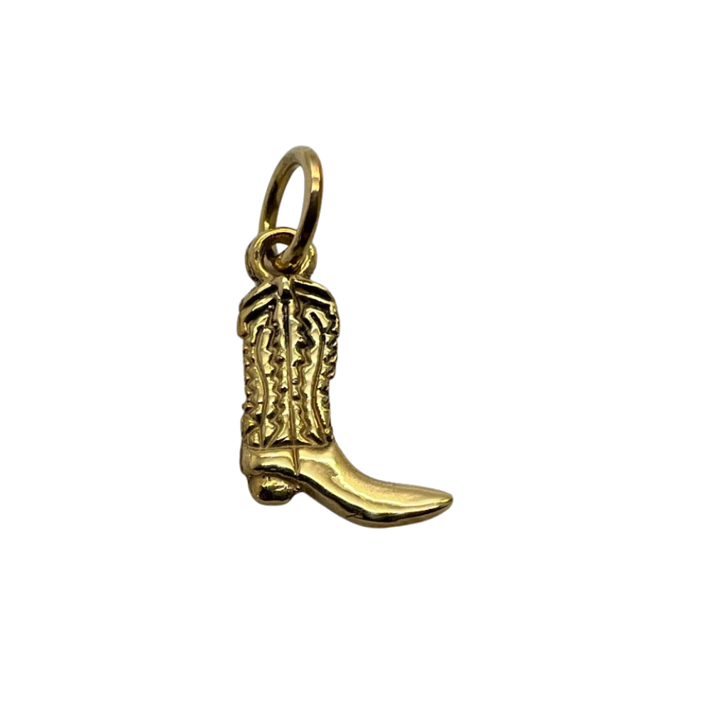 Cowboy Boot Charm Pendant