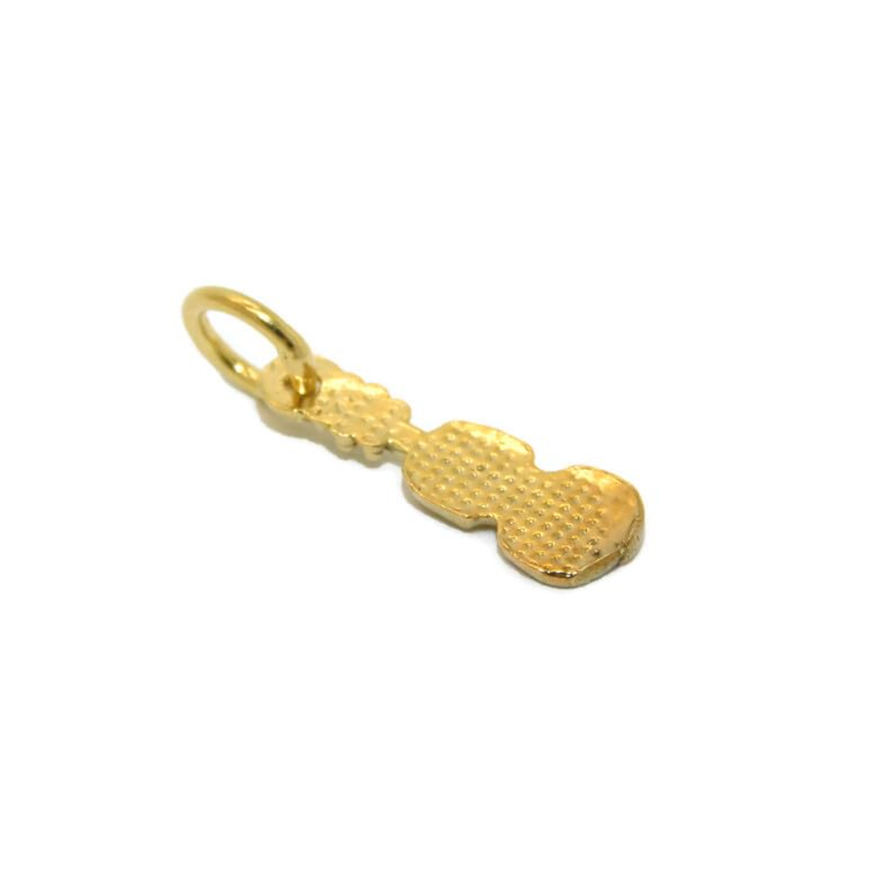 Double Bass Charm Pendant