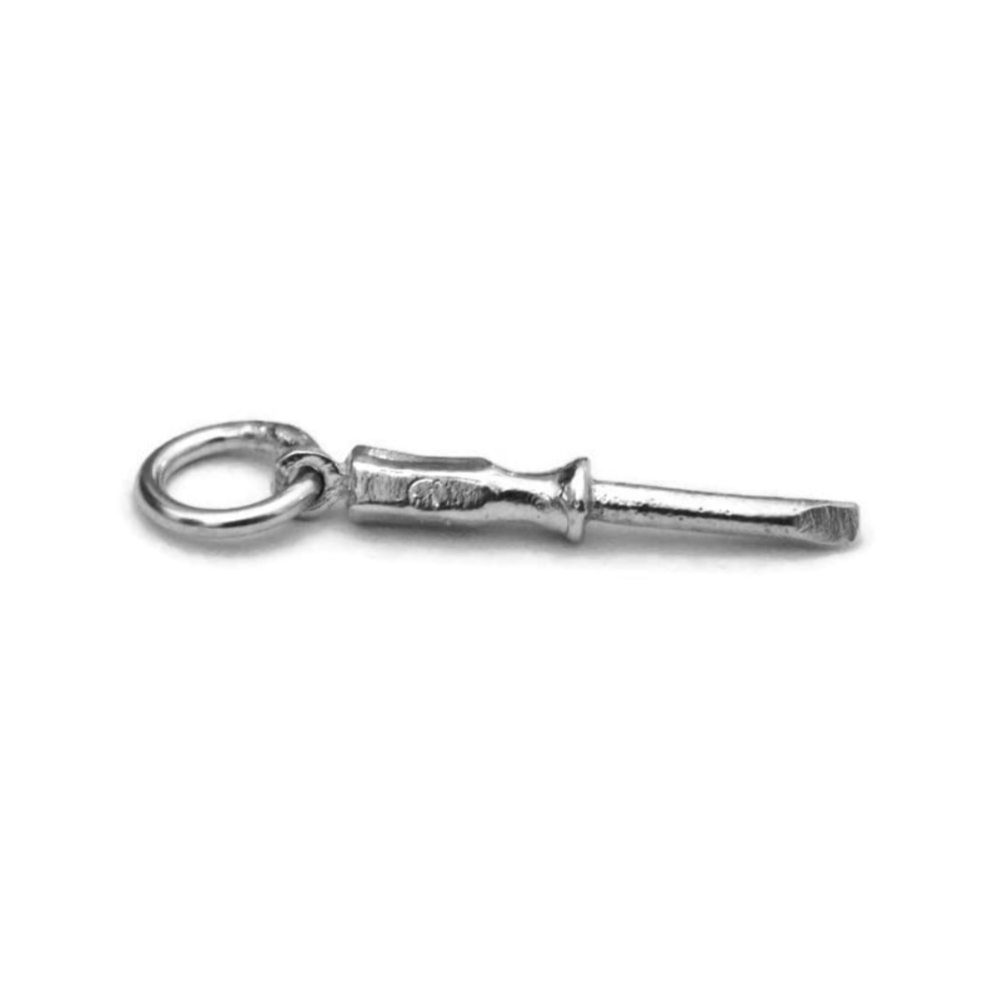 Flat Head Screw Driver Charm Pendant