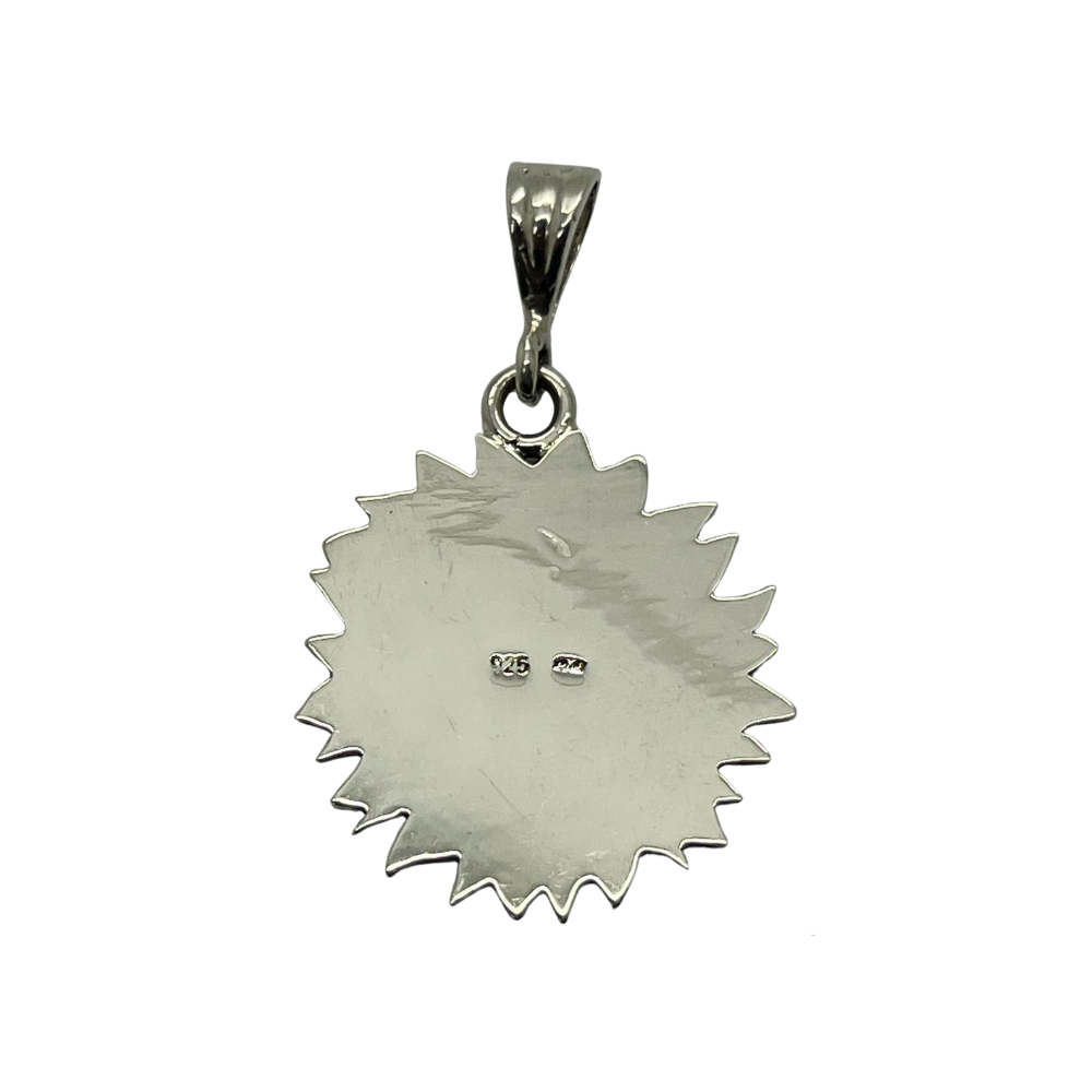 Western Wildflower Filigree Pendant
