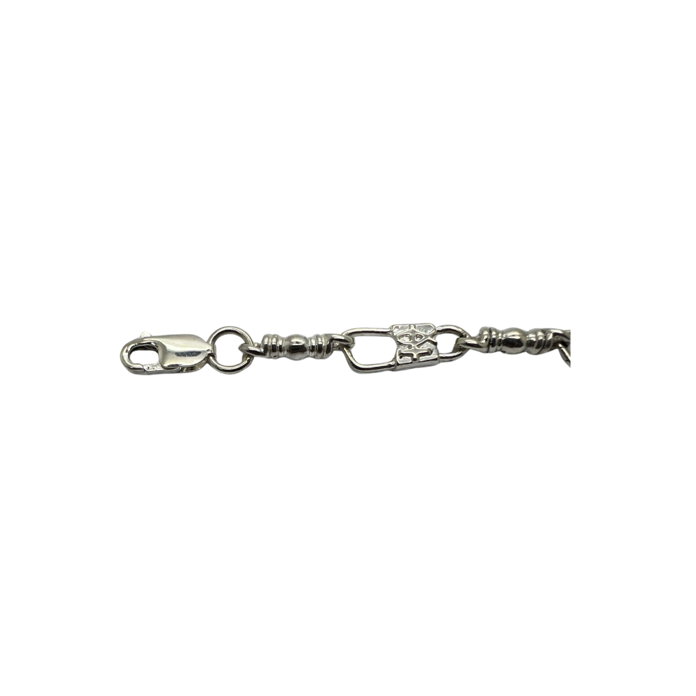 Fishers of Men Ichthys Fish & Cross Design Bracelet - Medium Link