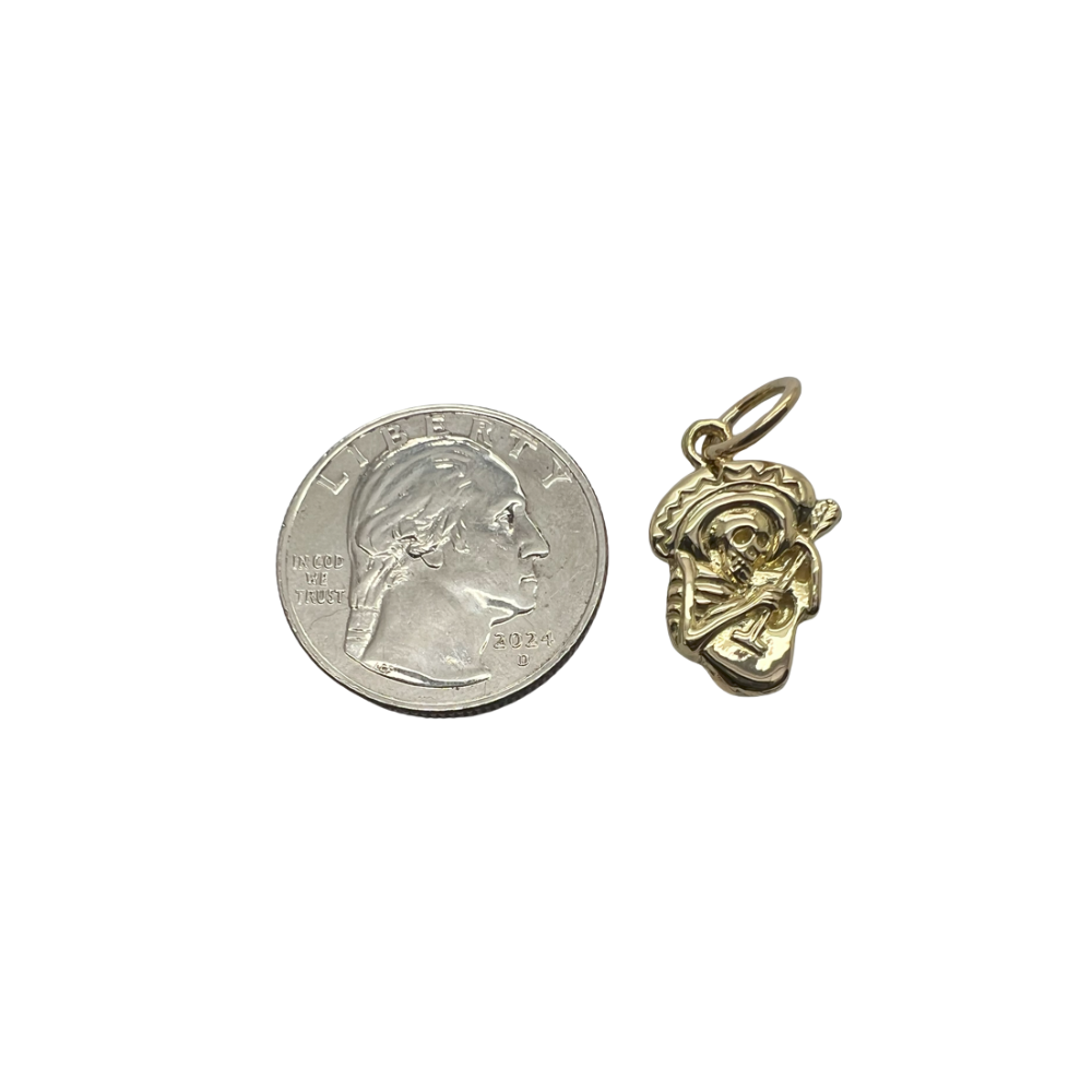 Mariachi Skeleton Charm Pendant