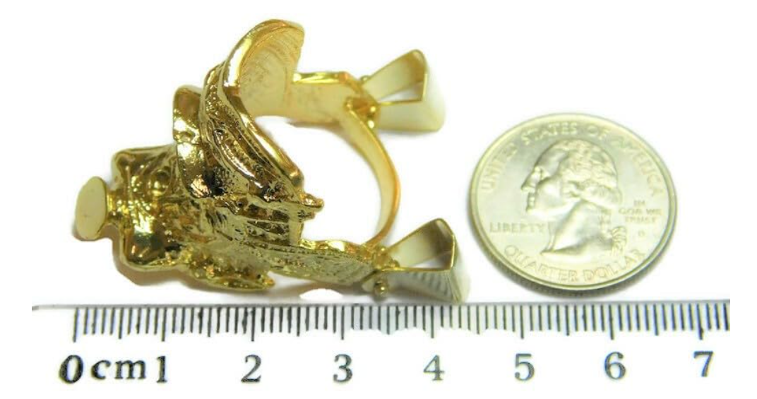 Men's Horse Saddle Ring - Extra Large Size