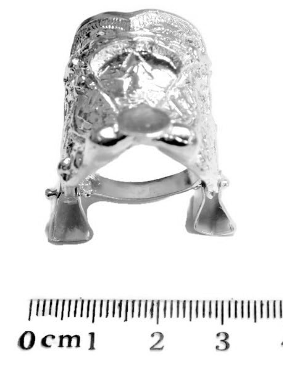 Men's Horse Saddle Ring - Extra Large Size