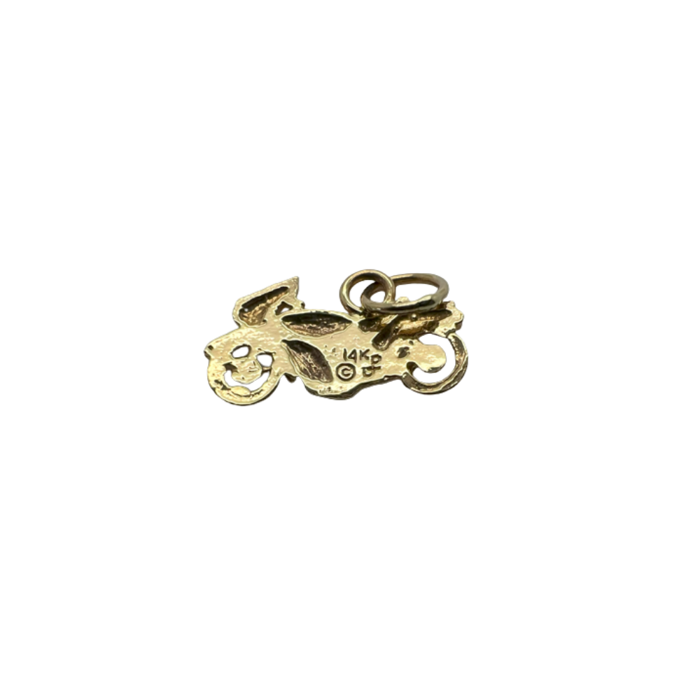 Sport Motorcycle Charm Pendant