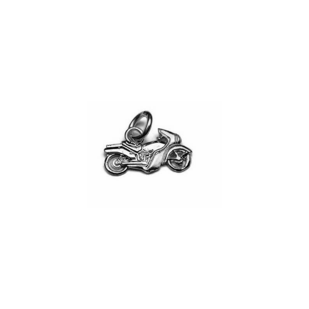 Sport Motorcycle Charm Pendant