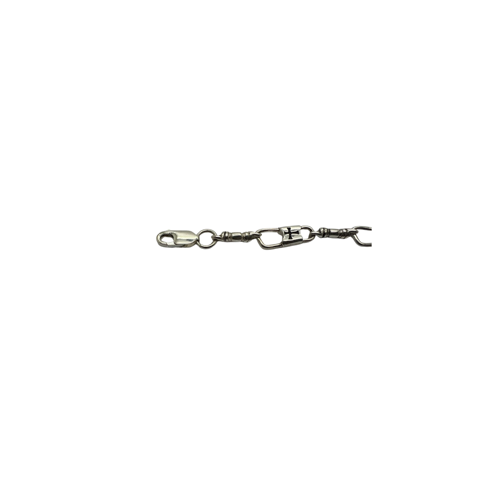 Fishers of Men Bold Maltese Cross Design Bracelet - Regular Link