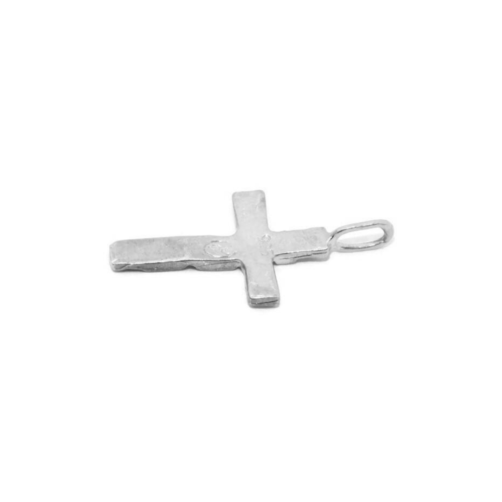 Nugget Cross Charm Pendant