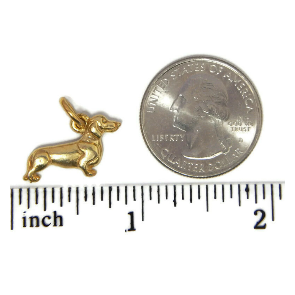 Dachshund Charm Pendant