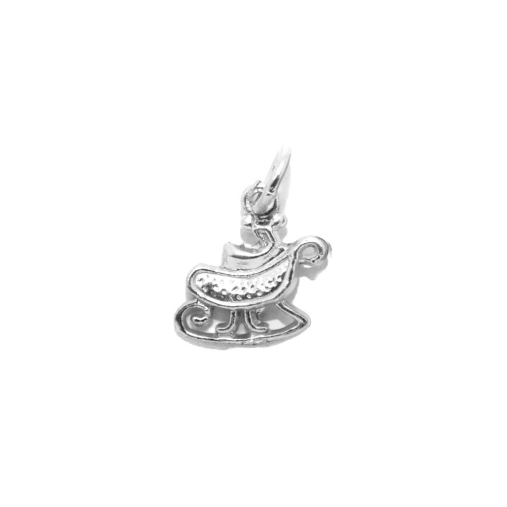Santa Sled Charm