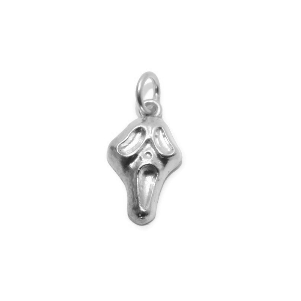 Scream Mask Charm Pendant
