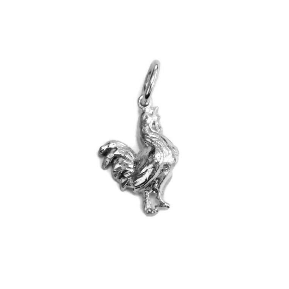 Small Rooster Charm Pendant