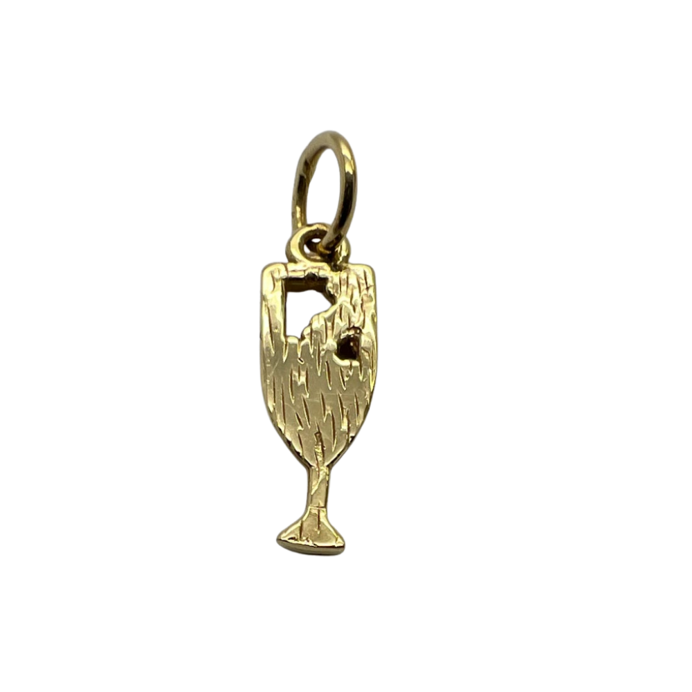 Wine Glass Charm