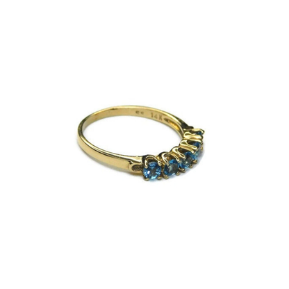 14k 5 Stone Ladies Ring