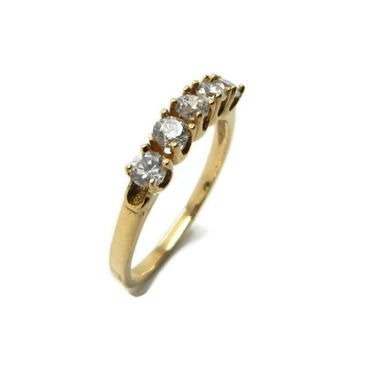 14k 5 Stone Ladies Ring