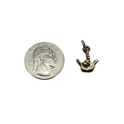 ASL "I Love You" Charm Pendant