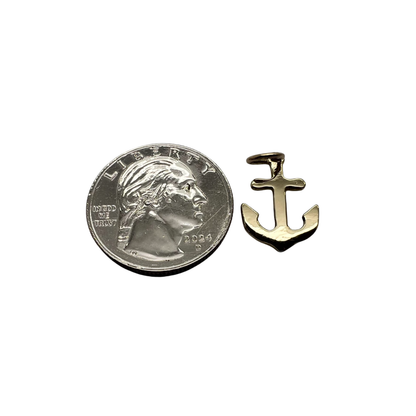 Plain Anchor Charm Pendant
