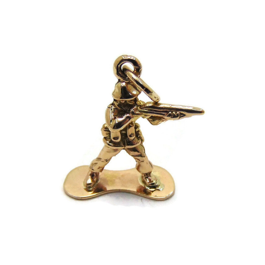 Army Solider Charm Pendant