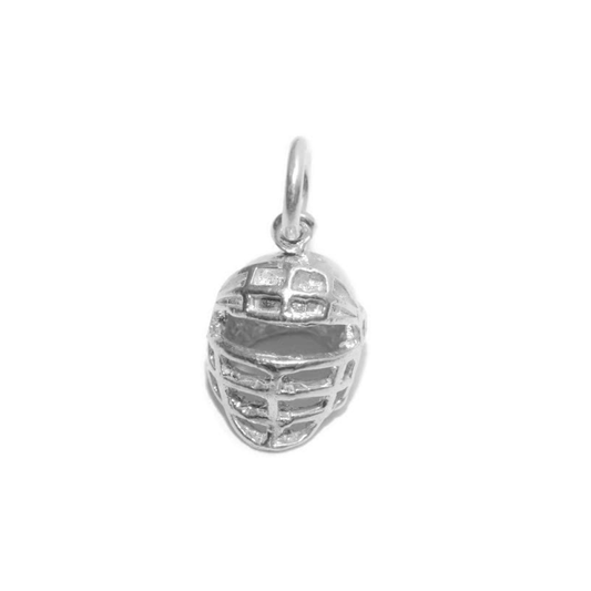 Baseball Catcher Helmet Charm Pendant
