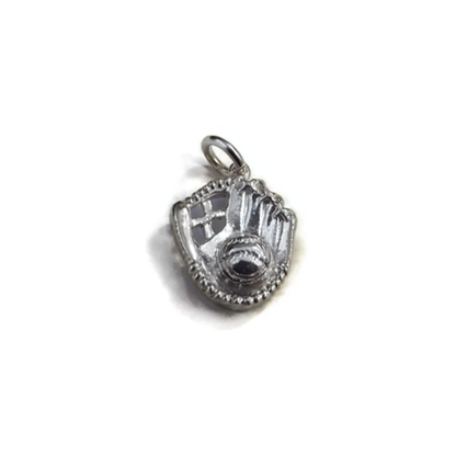 Baseball Catcher Glove Charm Pendant