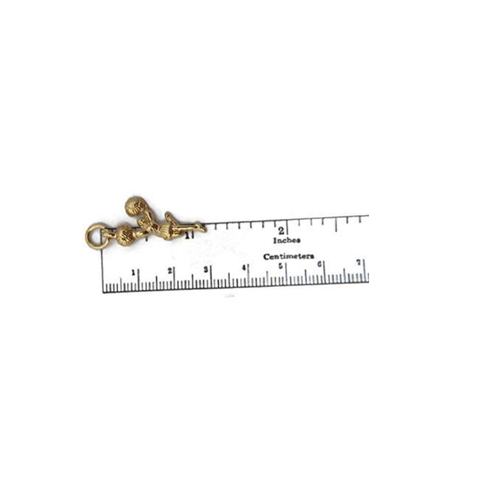 Cheerleader Charm Pendant