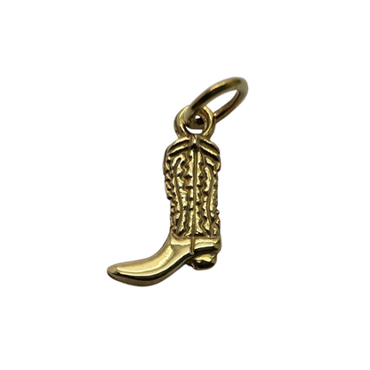 Cowboy Boot Charm Pendant