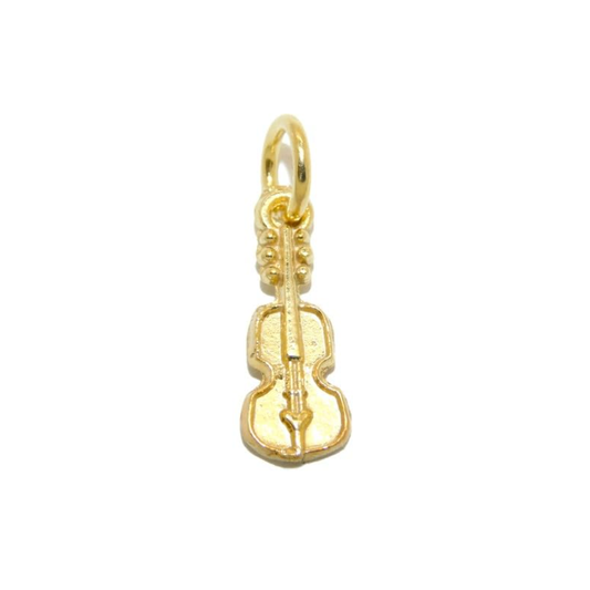 Double Bass Charm Pendant