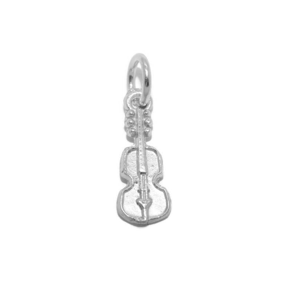 Double Bass Charm Pendant