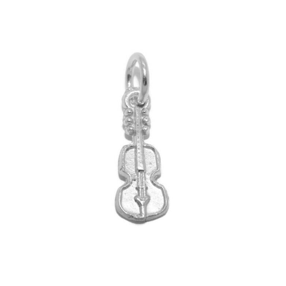 Double Bass Charm Pendant
