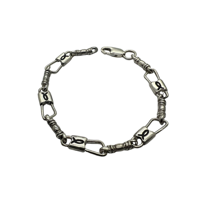 Fishers of Men Fish Link Design Bracelet - Regular Link