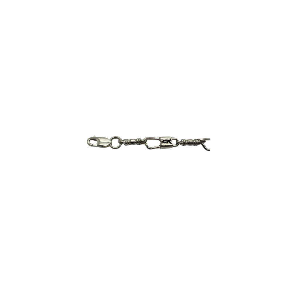 Fishers of Men Fish Link Design Bracelet - Regular Link