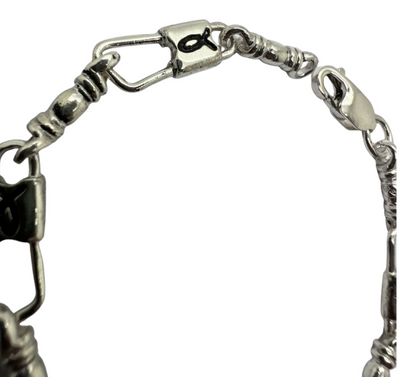Fishers of Men Fish Link Design Bracelet - Regular Link
