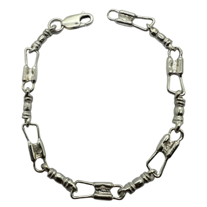 Fishers of Men Budded Cross Design Bracelet - Regular Link