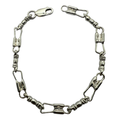 Fishers of Men Budded Cross Design Bracelet - Regular Link