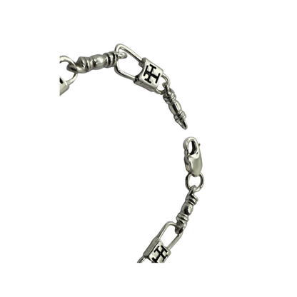 Fishers of Men Byzantine Cross Design Bracelet - Regular Link