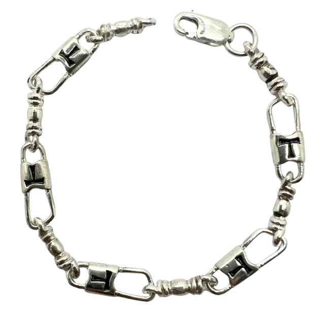 Fishers of Men Tau Cross Design Bracelet - Regular Link