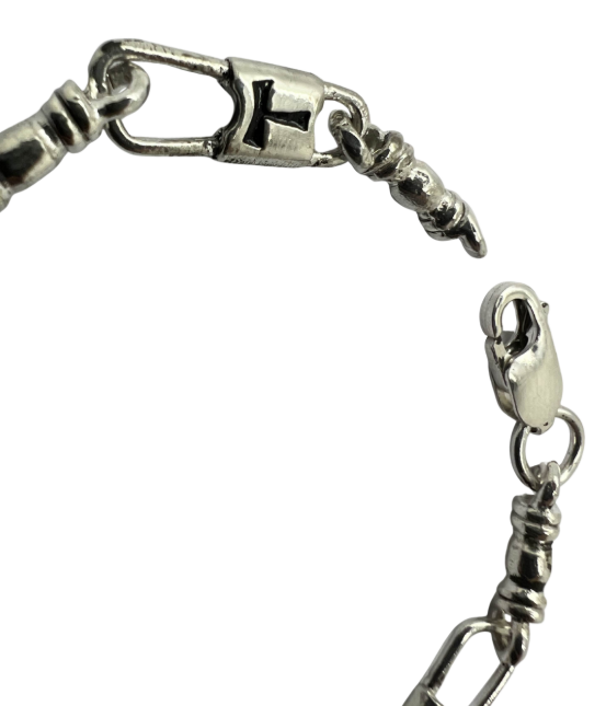 Fishers of Men Tau Cross Design Bracelet - Regular Link