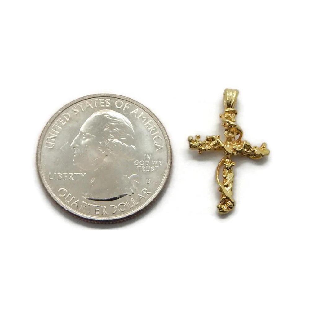 Flower Cross Pendant