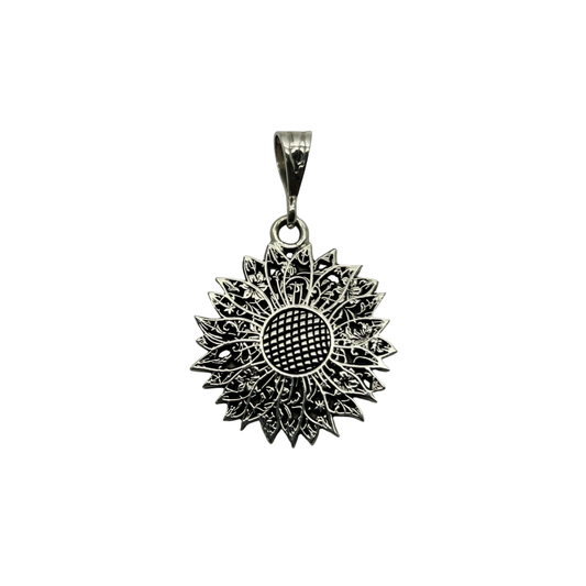 Western Wildflower Filigree Pendant