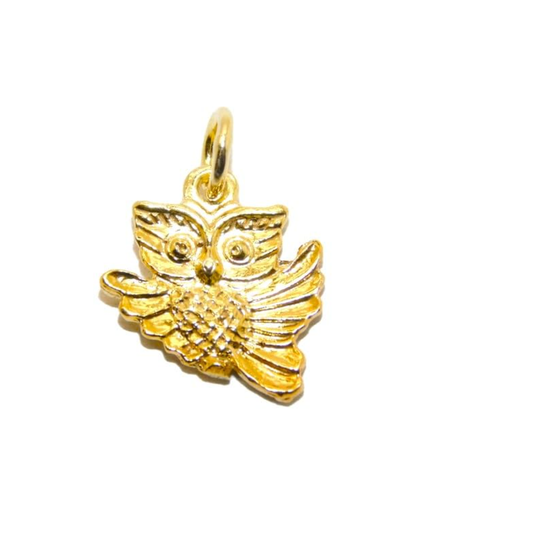 Flying Owl Charm Pendant