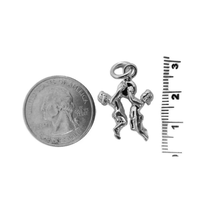 Gemini Zodiac Sign Charm Pendant