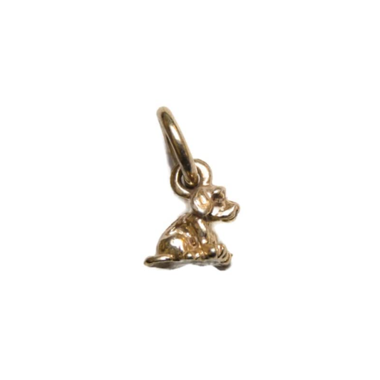 Tiny Dog Charm Pendant