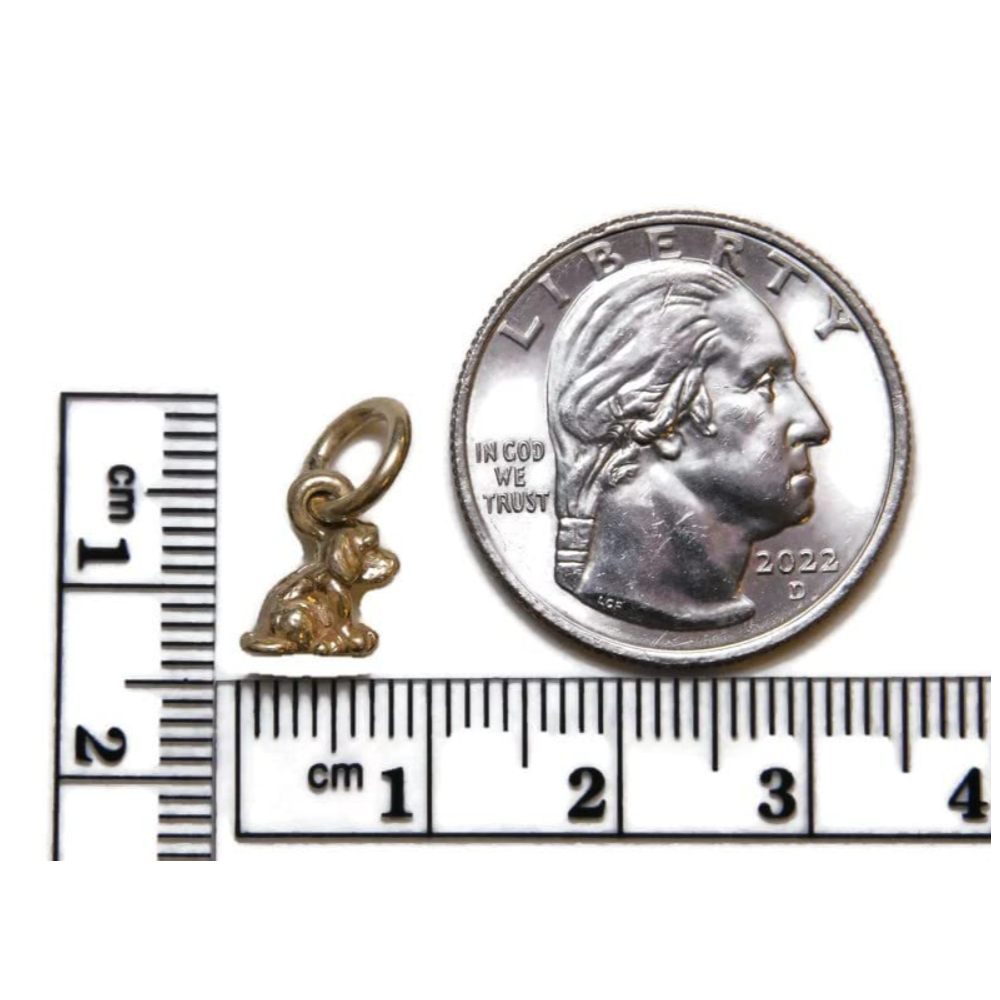 Tiny Dog Charm Pendant